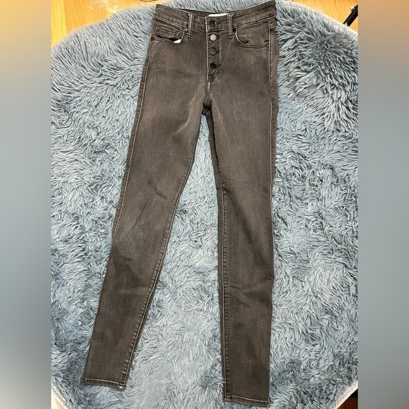 Abercrombie & Fitch High Rise Super Skinny Jeans - Picture 2 of 5